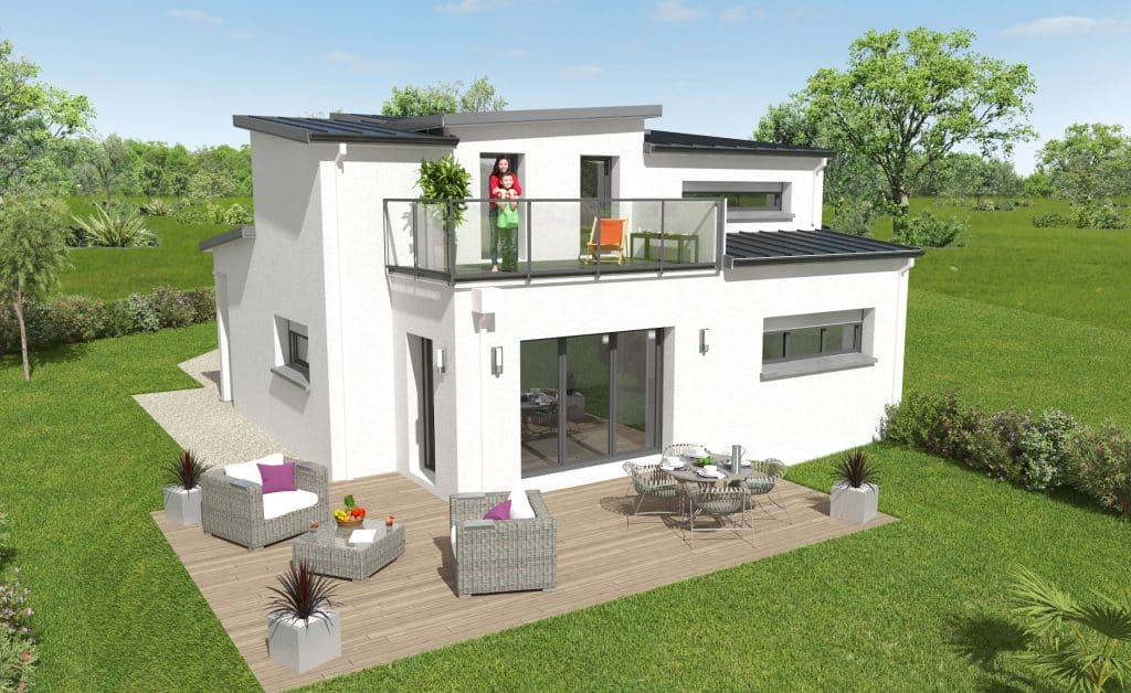 projet maison contemporaine