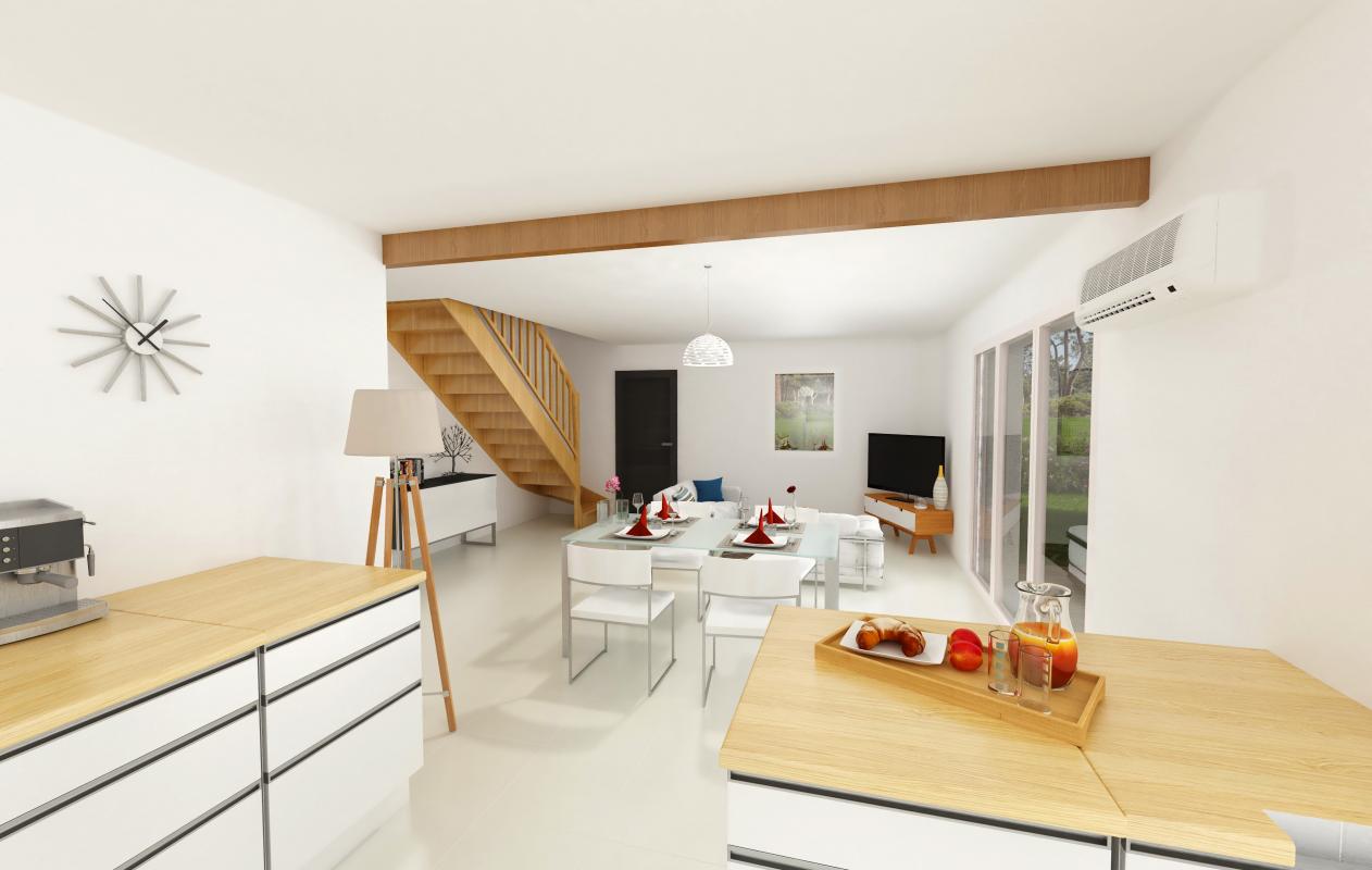 Maison familiale à étage avec suite parentale