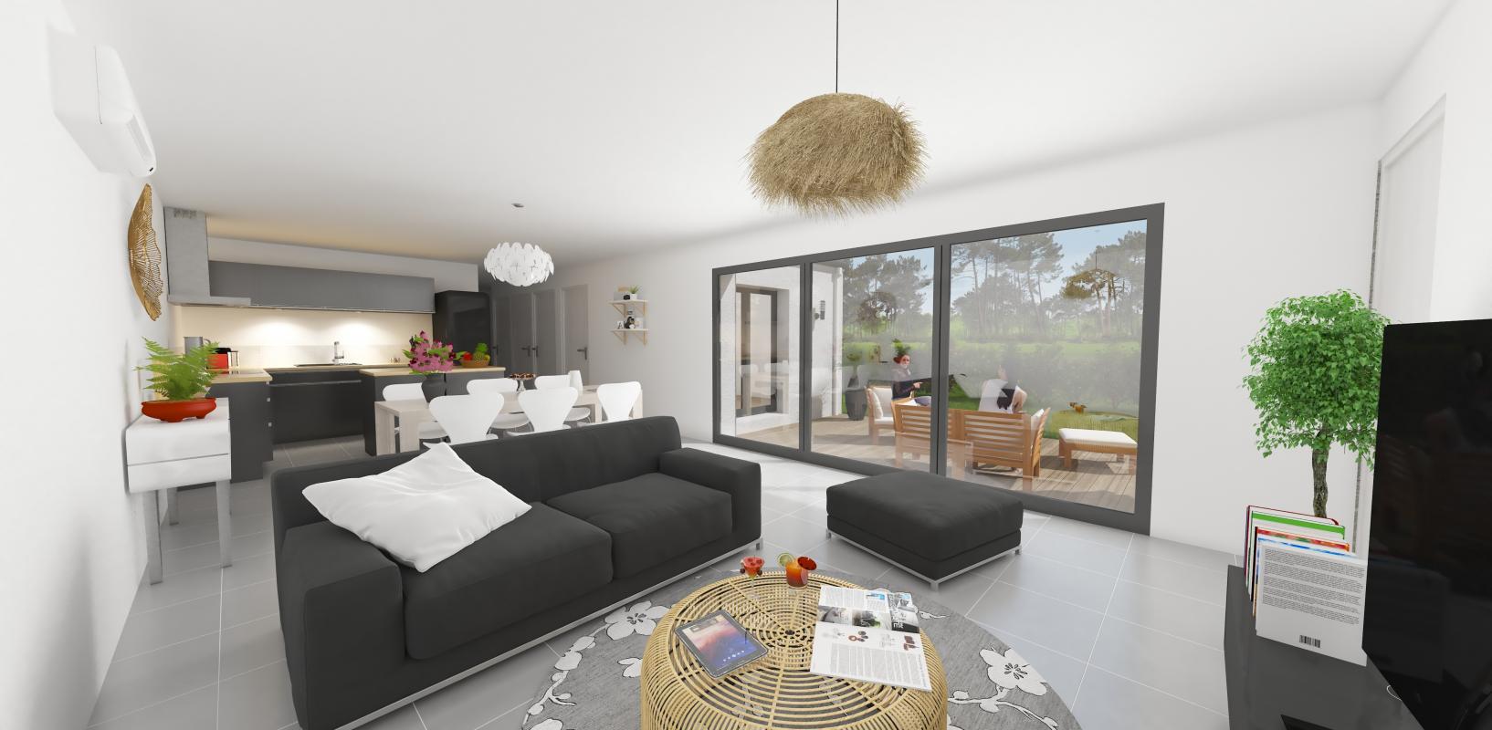 Plain pied 3chambres/Garage RE2020